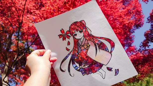 桜や紅葉 青空で彩る美しい 切り絵 ステンドグラスのような儚さにうっとり ウォーカープラス