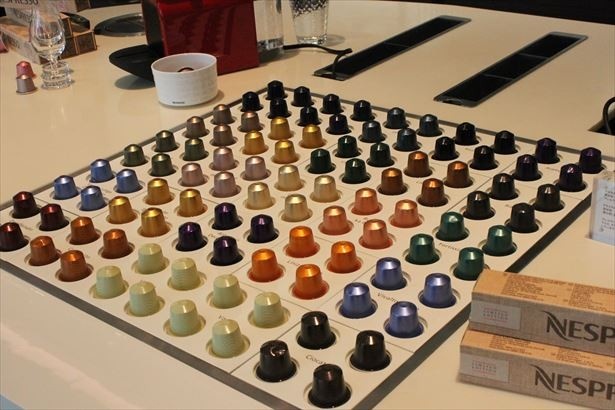 ネスプレッソのカプセルシリーズは、香りや味わいを逃がさないアルミ素材のカプセル