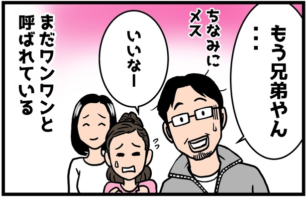 柴犬小春ちゃんの4コマ漫画2話の4