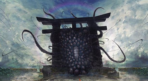 【シンシュツ】神性の到来を予感した神職は立派な大鳥居を建立したが、到来した“神”は自分を迎えた鳥居の矮小さに激怒した。―――書籍「国道の大鳥居その成り立ち」より