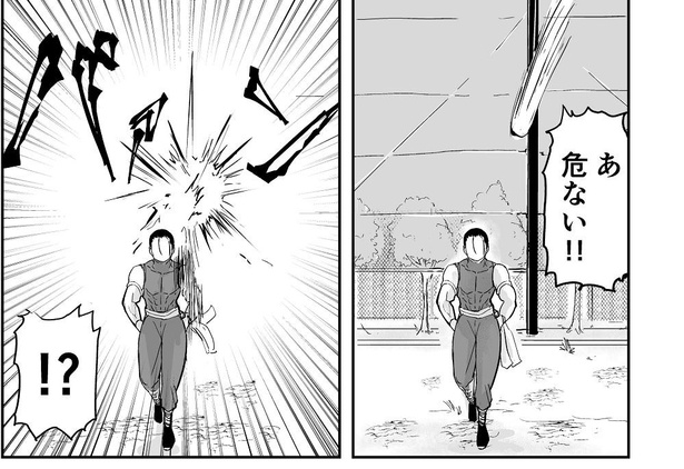 『主人公っぽい奴と敵の会話に割り込んで、ブッ飛ばされるタイプの体育教師』08