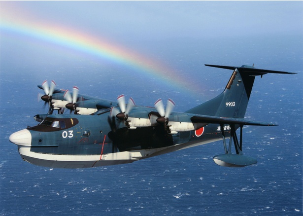 US-2は海洋における救難に特化した飛行艇だ