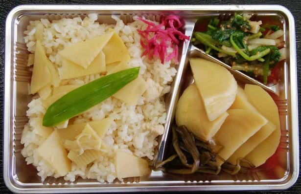 タケノコづくしの持ち帰り弁当
