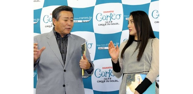 2人とも熱が入ってコルテオの魅力談義に…