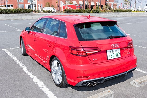 sportbackと呼ぶ同社のハッチバックスタイル。A3にはセダンタイプも用意する