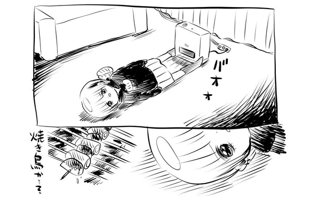 「片面ずつ暖める」3
