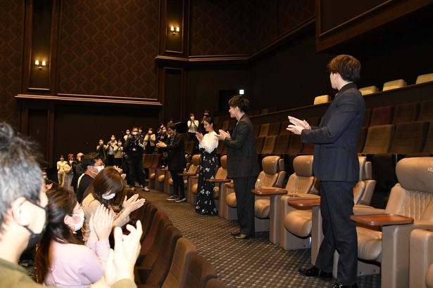 4月8日に行なわれた映画「るろうに剣心 最終章 The Final／The Beginning」MAX(R)公開記念イベントの様子