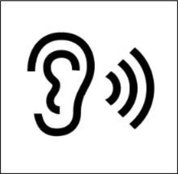 施設の音声ガイドサイン
