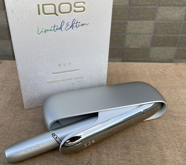 IQOS 3 DUOムーンシルバーアクセサリー数量限定セット - タバコグッズ