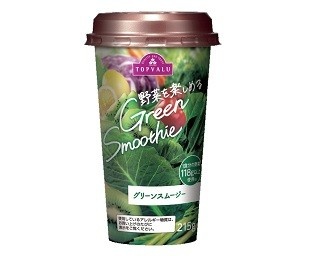 こだわりは“どろっと食感”、トップバリュのスムージー！