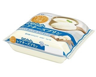 4連プリンの「彩り食感」シリーズに、なめらかレアチーズプリン！