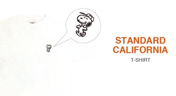スタンダードカリフォルニア×スヌーピーTシャツ/カットソー(半袖/袖なし)
