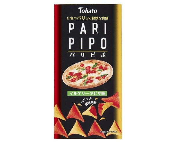 【写真を見る】「パリピポ・マルゲリータピザ味」(参考小売価格税別178円)