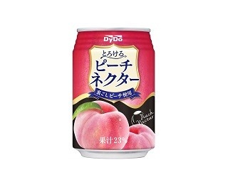 桃をまるかじりしたような味わい！「とろけるピーチネクター」