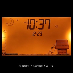 バックライトには残照機能付き