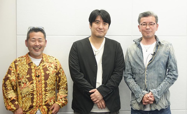 (左から)藤村忠寿氏、佐久間宣行氏、嬉野雅道氏
