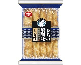 国産もち米を100％使用したかきもち「もちの醍醐味」にしお味と醤油味！