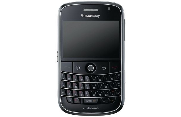 発売中の｢docomo PRO series BlackBerryBold｣ブラック