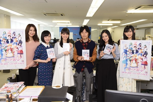 ミュージカル「美少女戦士セーラームーン」のキャスト陣と浅野編集長