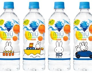 ダイドーからミッフィーデザインの麦茶＆フレーバーウォーター発売中！