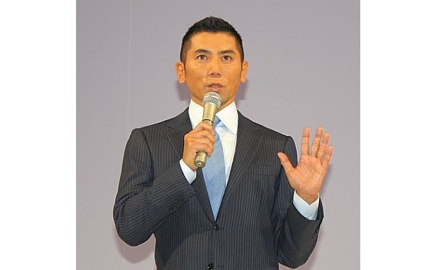 記者会見の様子