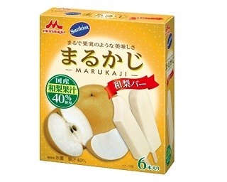 和梨をまるかじりしている感覚！森永乳業の新フローズンフルーツバー