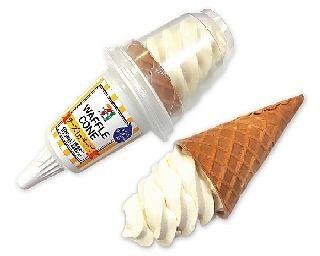 とろ～り食感のチーズソース入りアイス！セブンに登場