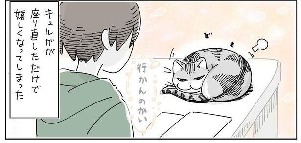 「座り直すネコ」05