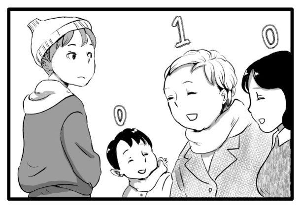 いままで膨らませた浮き輪の数が見える人(2)