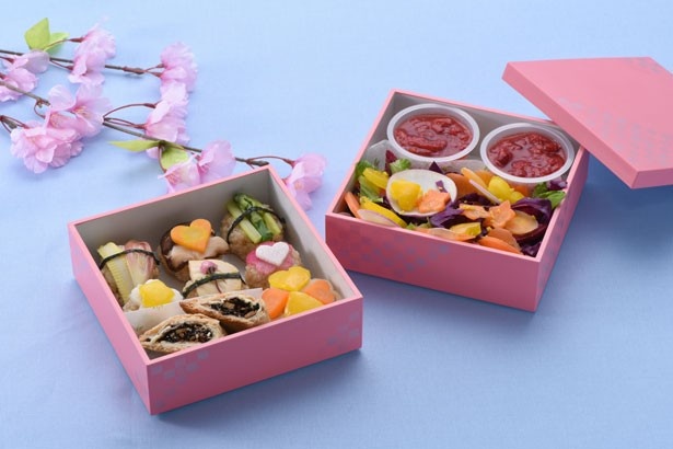 「彩り鮮やか 手まり寿司弁当」
