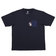 「Tシャツ(ピングーポケット)ネイビー」(2200円)