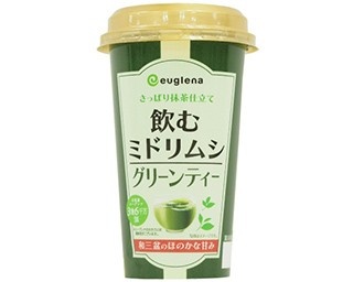 緑×緑！ミドリムシ飲料に「グリーンティー」がラインナップ