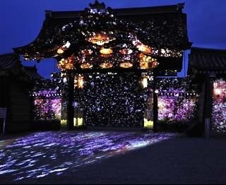 世界遺産・二条城に進化系お花見が登場！
