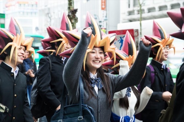 画像8 11 遊戯王 闇遊戯の髪型をした学生たちが渋谷に出没 ウォーカープラス