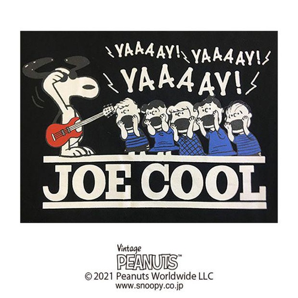 スヌーピー ライブハウスzeppコラボ第3弾 ジョー クール のオリジナルtシャツが発売中 キャラwalker ウォーカープラス
