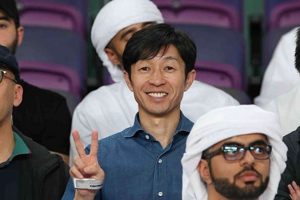 【写真を見る】UAE代表戦を観戦した騎手の武豊