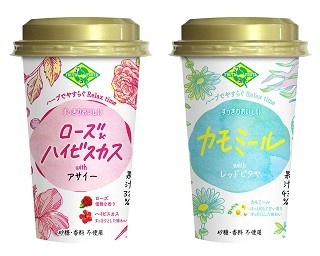 夜でもリラックス！ローズやカモミールが香るデザートドリンク新発売