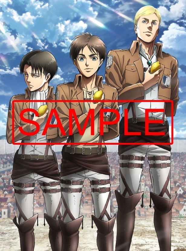 「週刊ザテレビジョン」14号ではアニメ「進撃の巨人」とSPコラボ。エレン、リヴァイ、エルヴィンのSPピンナップ付き!