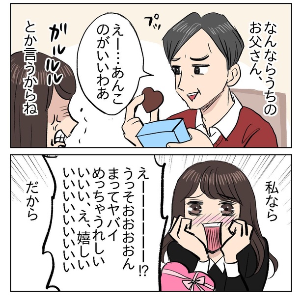 「チョコレートは、女子にモテる」4/10