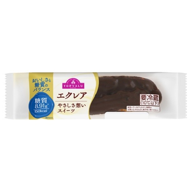 【写真を見る】「トップバリュ エクレア」(105円)