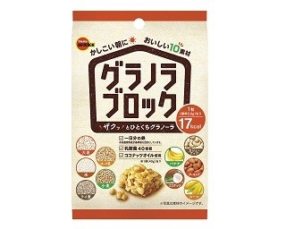 “ザクッ”とひとくち！ブルボンの手軽に食べられるグラノーラ！