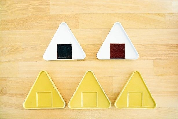 皿「おにぎり」(各918円)