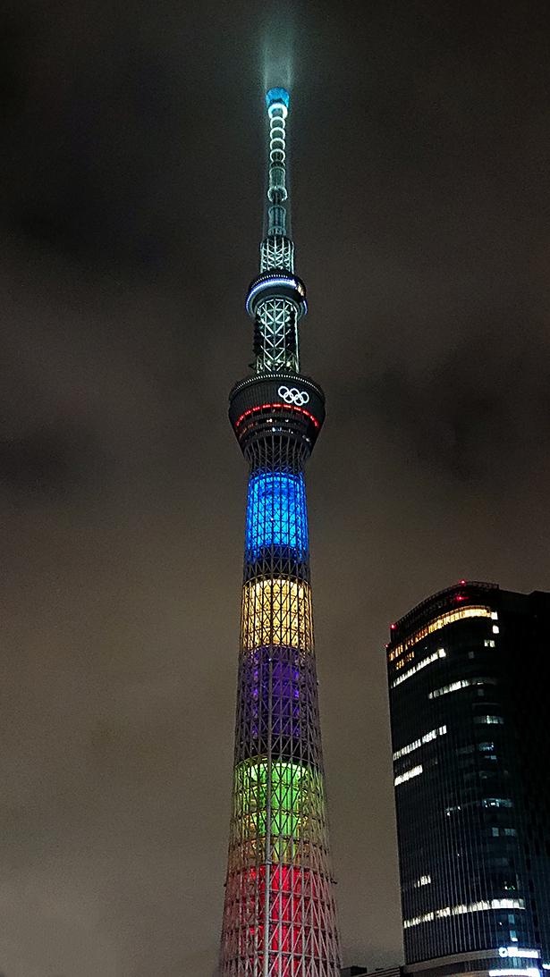 東京オリンピック パラリンピック を 希望の光 でバックアップ 東武タワースカイツリーが担った東京のシンボルとしての役割とは The Background ー 知られざるtokyoの舞台裏 ウォーカープラス