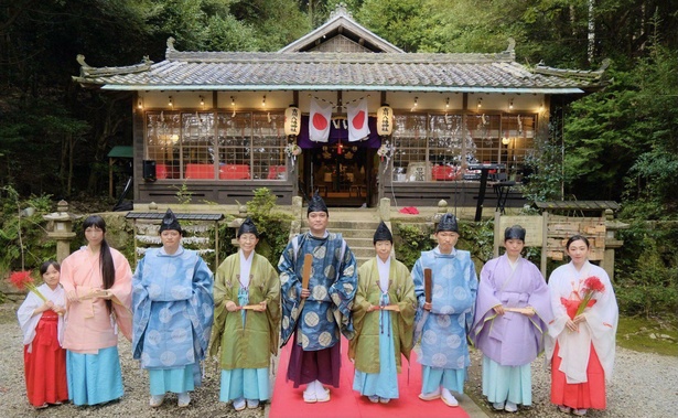 吉川八幡神社は、大阪・豊能町内5地区の総氏神として地域の人に親しまれている