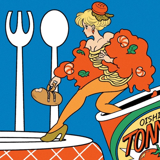 トマト缶から登場したおしゃれ女子「オシャレ・デ・パスタ」