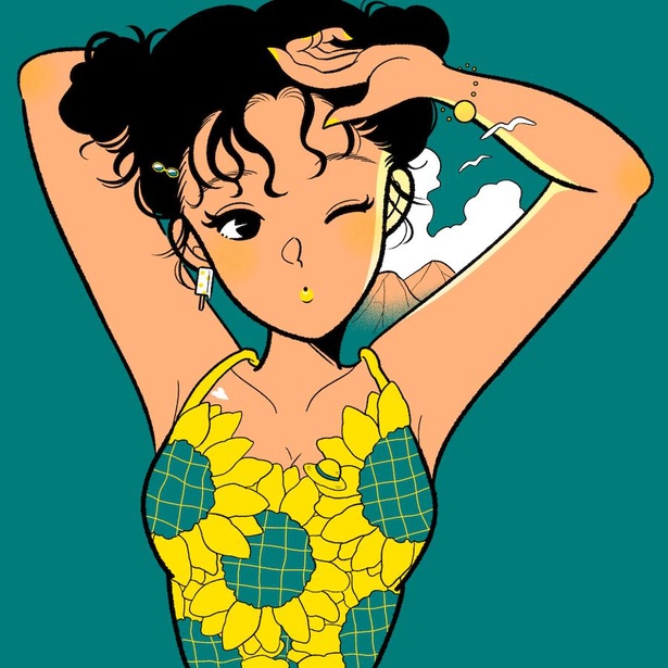 「夏の思い出を着こなす2」