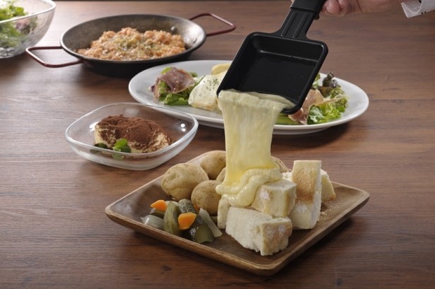 ラクレットグリルコース(2600円)