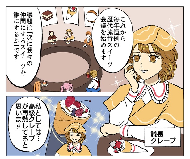 漫画】今年流行したと思うスイーツは？マリトッツォの次は台湾カステラ 