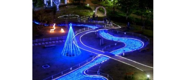 約20万球のLEDが輝く!　「OAPプラザ」のクリスマスイルミがパワーアップ