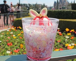 スーベニアカップも激カワ！TDL“ウサ耳”モチーフのサンデー